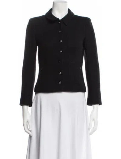 Pre-owned Chanel Vintage 2003 Evening Jacket In Black