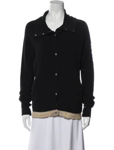 Pre-owned Chanel Vintage 2003 Jacket In Black