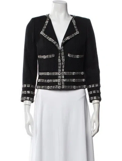 Pre-owned Chanel Vintage 2003 Jacket In Black