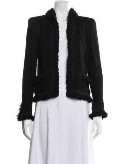 Pre-owned Chanel Vintage 2003 Jacket In Black