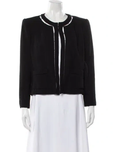 Pre-owned Chanel Vintage 2003 Jacket In Black