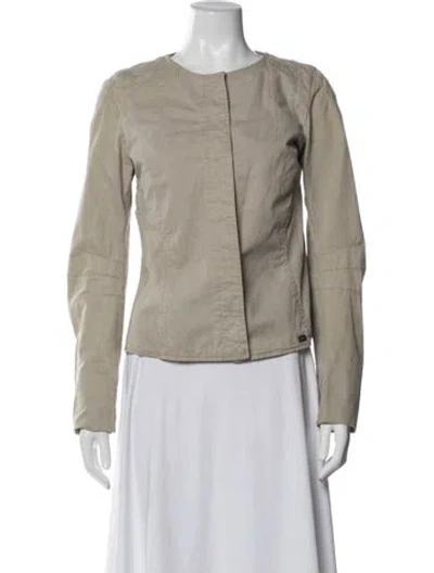 Pre-owned Chanel Vintage 2003 Jacket In Neutral