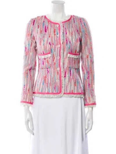 Pre-owned Chanel Vintage 2003 Jacket In Pink