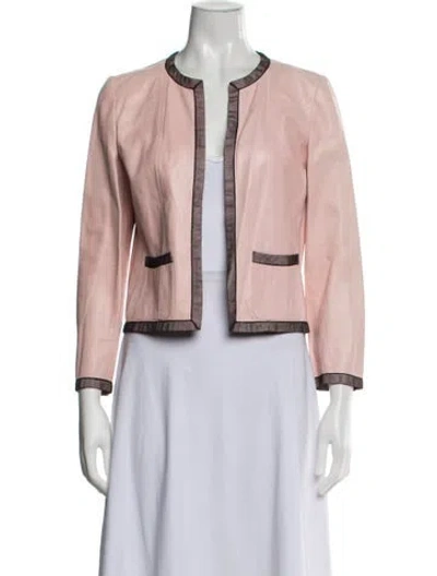 Pre-owned Chanel Vintage 2003 Jacket In Pink