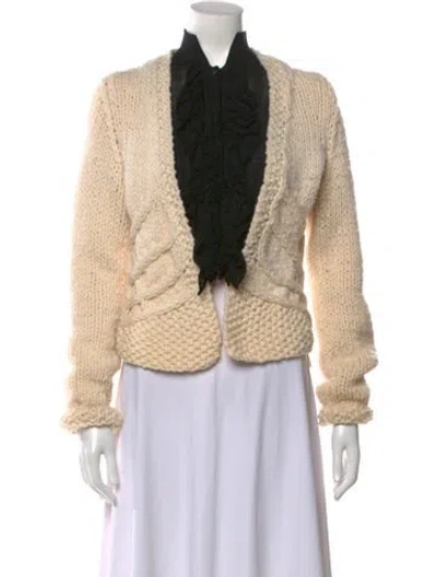 Pre-owned Chanel Vintage 2003 Sweater In Neutral