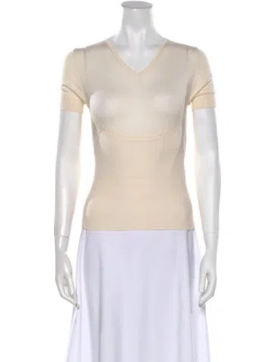 Pre-owned Chanel Vintage 2003 Sweater In Neutral