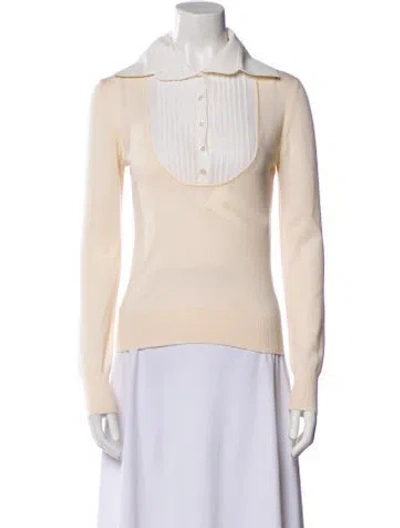 Pre-owned Chanel Vintage 2003 Sweater In Neutral