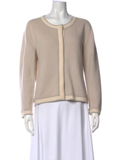 Pre-owned Chanel Vintage 2003 Sweater In Neutral
