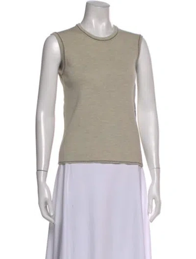 Pre-owned Chanel Vintage 2003 Sweater In Neutral