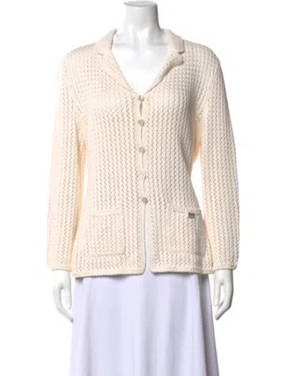 Pre-owned Chanel Vintage 2003 Sweater In Neutrals