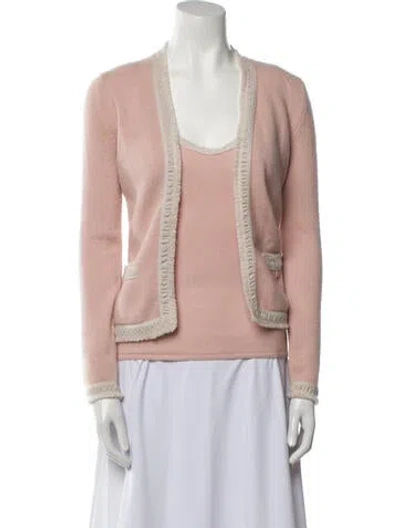 Pre-owned Chanel Vintage 2003 Sweater In Pink