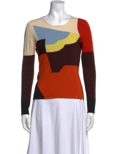 Pre-owned Chanel Vintage 2003 Sweater In Red