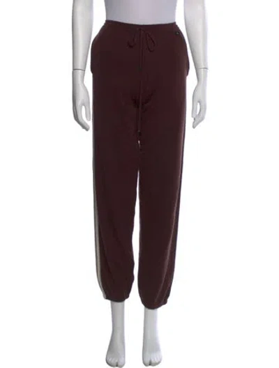 Pre-owned Chanel Vintage 2003 Sweatpants In Brown