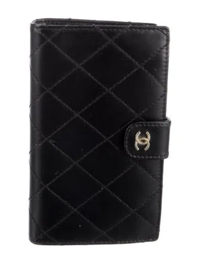 Pre-owned Chanel Vintage 2003-2004 Wallet In Black