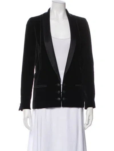 Pre-owned Chanel Vintage 2004 Blazer In Black