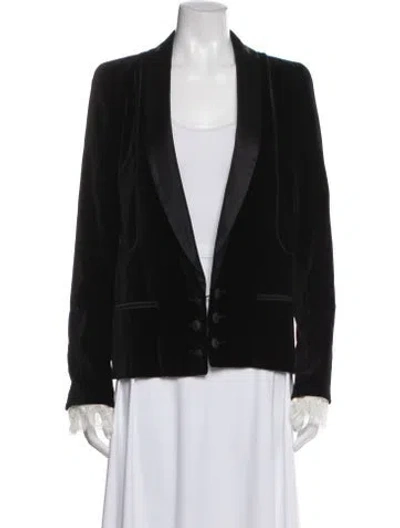 Pre-owned Chanel Vintage 2004 Blazer In Black