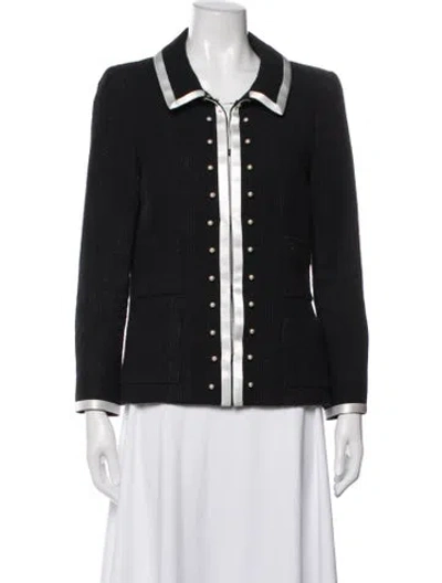 Pre-owned Chanel Vintage 2004 Blazer In Black