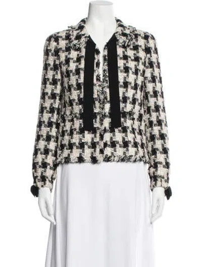 Pre-owned Chanel Vintage 2004 Blazer In Black