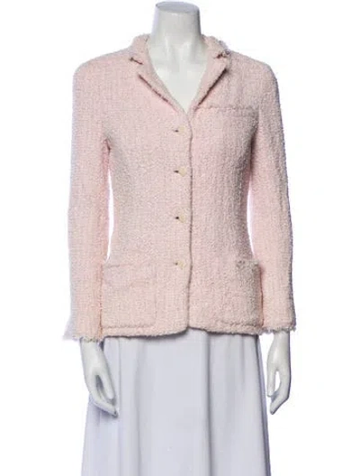 Pre-owned Chanel Vintage 2004 Blazer In Pink