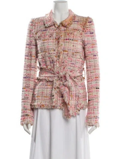 Pre-owned Chanel Vintage 2004 Blazer In Pink