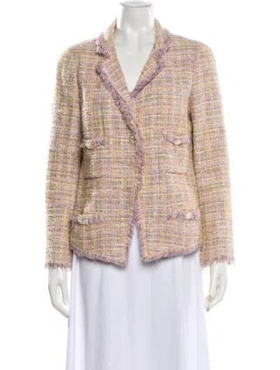 Pre-owned Chanel Vintage 2004 Blazer In Purple