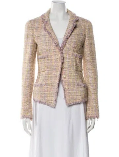 Pre-owned Chanel Vintage 2004 Blazer In Purple