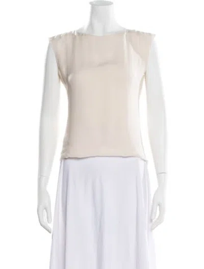 Pre-owned Chanel Vintage 2004 Blouse In Neutral