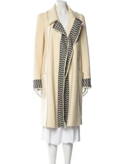 Pre-owned Chanel Vintage 2004 Coat In Neutral