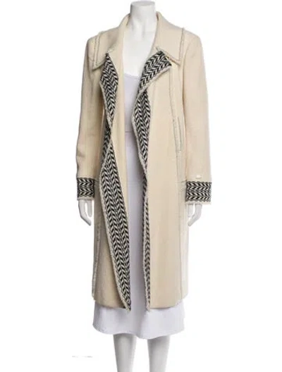 Pre-owned Chanel Vintage 2004 Coat In Neutrals