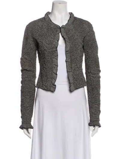Pre-owned Chanel Vintage 2004 Evening Jacket In Black