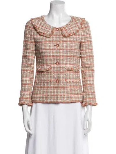 Pre-owned Chanel Vintage 2004 Evening Jacket In Neutral