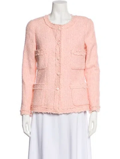 Pre-owned Chanel Vintage 2004 Evening Jacket In Pink