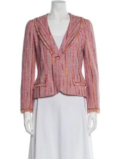 Pre-owned Chanel Vintage 2004 Evening Jacket In Pink