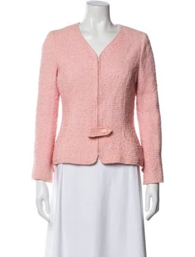 Pre-owned Chanel Vintage 2004 Evening Jacket In Pink