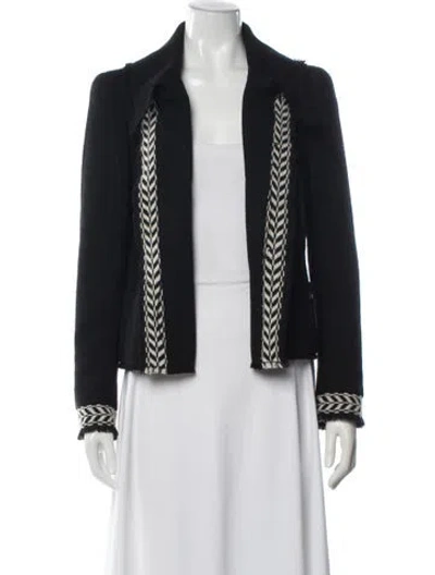 Pre-owned Chanel Vintage 2004 Jacket In Black