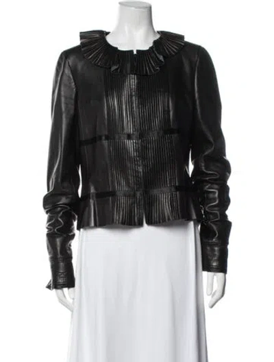 Pre-owned Chanel Vintage 2004 Jacket In Black