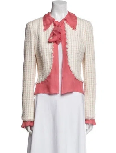 Pre-owned Chanel Vintage 2004 Jacket In Neutral