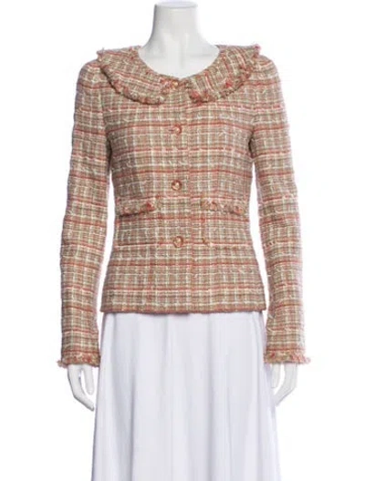 Pre-owned Chanel Vintage 2004 Jacket In Neutral