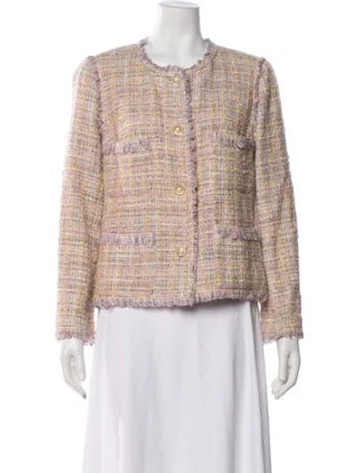 Pre-owned Chanel Vintage 2004 Jacket In Pink