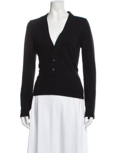 Pre-owned Chanel Vintage 2004 Sweater In Black