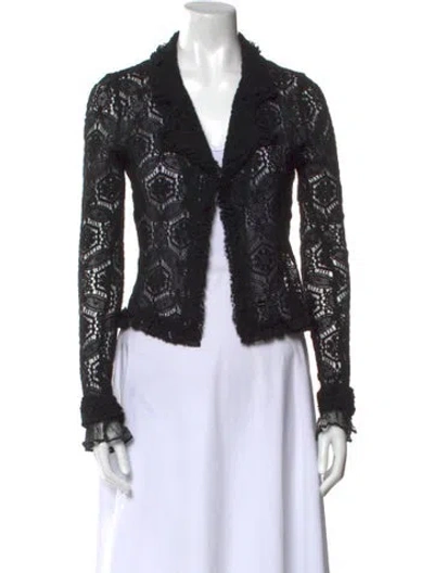 Pre-owned Chanel Vintage 2004 Sweater In Black