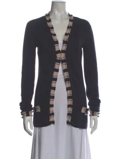 Pre-owned Chanel Vintage 2004 Sweater In Black