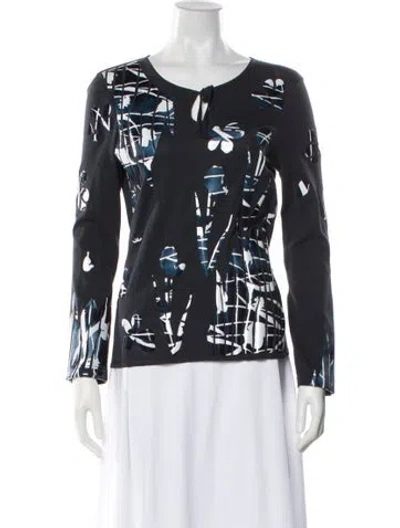 Pre-owned Chanel Vintage 2004 Sweater In Blue