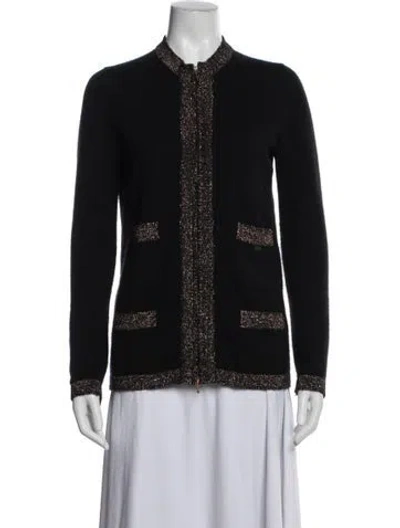 Pre-owned Chanel Vintage 2004 Sweater In Blue