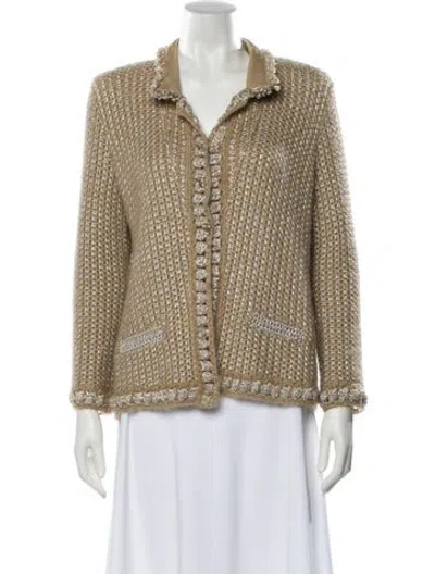 Pre-owned Chanel Vintage 2004 Sweater In Brown