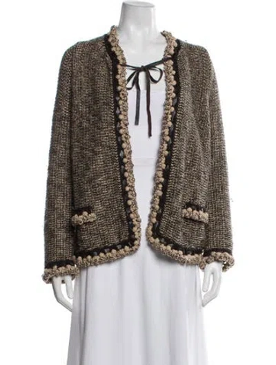 Pre-owned Chanel Vintage 2004 Sweater In Neutral