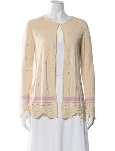 Pre-owned Chanel Vintage 2004 Sweater In Neutrals