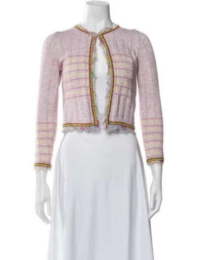 Pre-owned Chanel Vintage 2004 Sweater In Purple