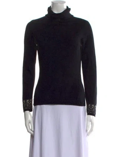 Pre-owned Chanel Vintage 2004 Sweatshirt In Black