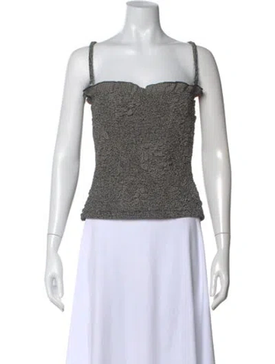 Pre-owned Chanel Vintage 2004 Top In Black